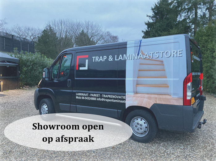 Trap en Laminaatstore showroom